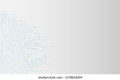 Circuit Board Technology Information Pattern Concept