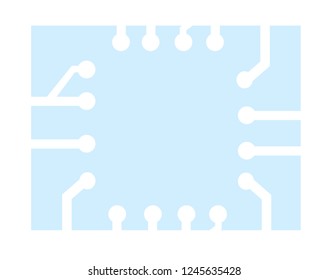 Circuit board.
Technology logo vector.