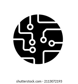 Circuit board, technology vector icon. For your web site design, logo, app, UI. Vector illustration