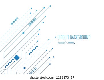 circuit board texture background. Abstract circuit board wallpaper. Digital data industry. Engineering electronic motherboard. Wave flow , vector illustration
