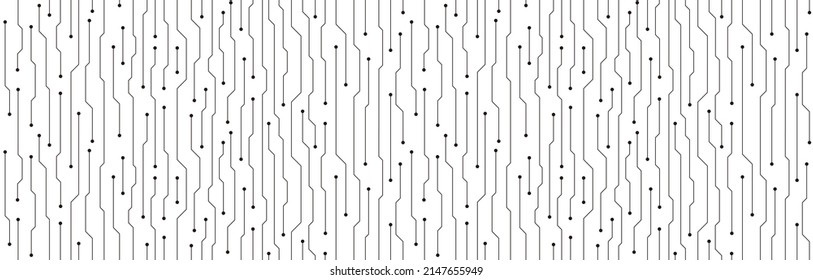 Circuit Board texture Background, seamless pattern