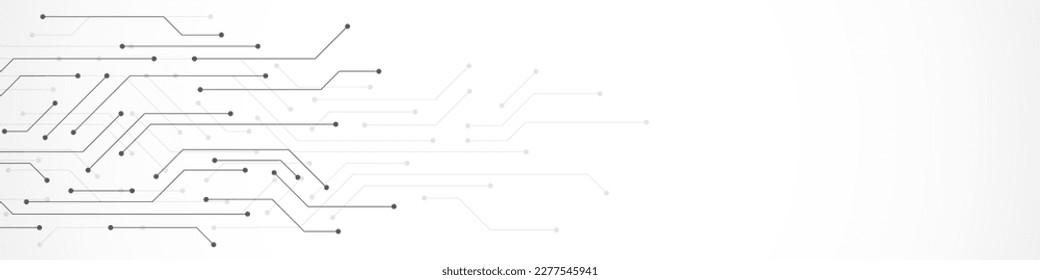 Circuit board texture with communication technology concept. Creative vector illustration