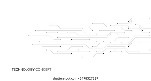 Circuit board texture with communication technology concept