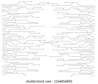 circuit board vector