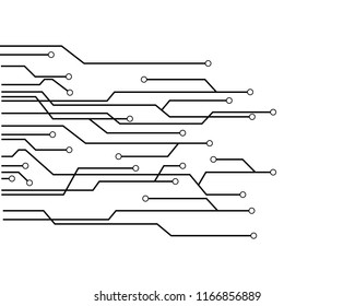 Circuit Board Vector Stock Vector (Royalty Free) 1166856853 | Shutterstock