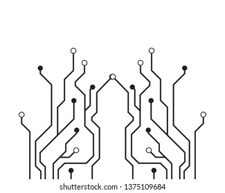 circuit board vector