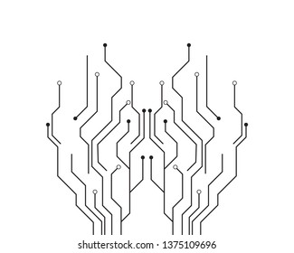 circuit board vector