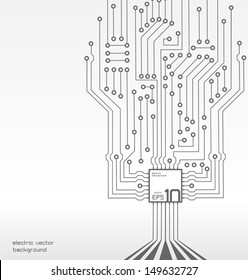 circuit board vector