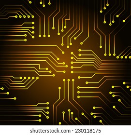 circuit board vector background 