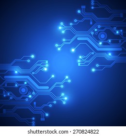 circuit board vector background