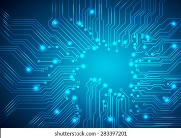 circuit board vector background