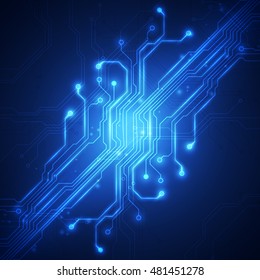 circuit board vector background