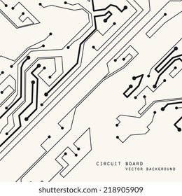 circuit board vector background, technology illustration eps10