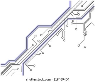circuit board vector background texture