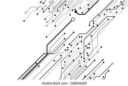 circuit board vector background texture 