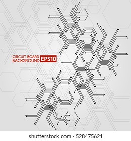 Circuit board Vector illustration