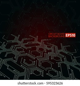 Circuit board Vector Illustration