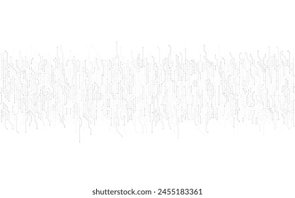 Circuit board vector illustration. High-tech technology background