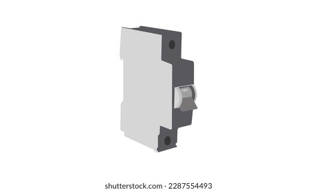 Circuit Breaker high quality vector illustration
