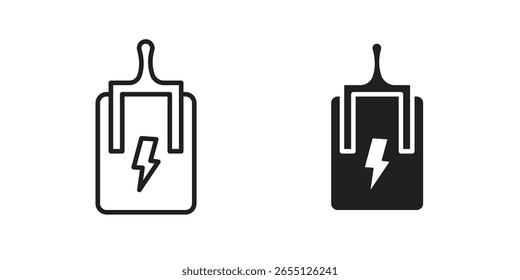 Diseño de Vector de icono de disyuntor. set web icons