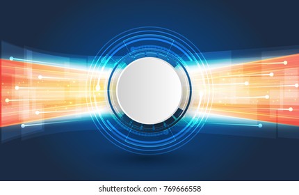 circuit and communication concept for technology background