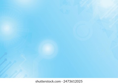 Circuito conectando puntos y líneas.fondo abstracto.tecnología de moléculas con Formas geométricas,visualización de big data de la conexión,diseño futurista del Vector de la ilustración
