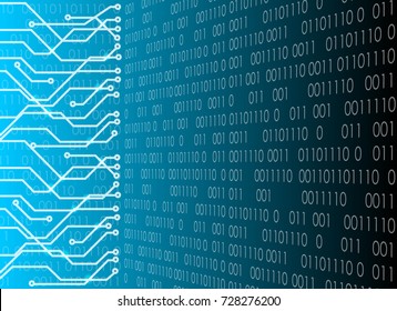 circuit and digital background technology, abstract technology concept background, vector illustration.