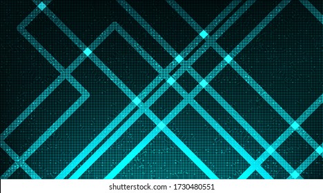Circuit Digital Microchip on Technology Background,Hi-tech Digital and security Concept design,Free Space For text in put,Vector illustration.