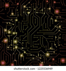 circuit electronic pattern background