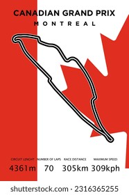 El Circuit Gilles Villeneuve, también deletreado Circuit Gilles-Villeneuve (pronunciación francesa: [siʁ.kɥ i ʒ il vilnoev]), es un circuito de carreras de 4,361 km (2,710 km) en Montreal, Quebec, Canadá.