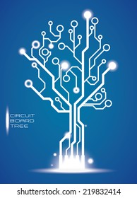 diseño gráfico de circuito , ilustración vectorial