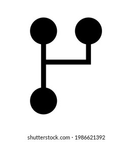 circuit icon or logo isolated sign symbol vector illustration - high quality black style vector icons
