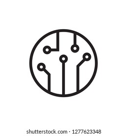 Circuit icon vector illustration eps10.