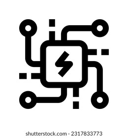 circuit icon for your website, mobile, presentation, and logo design.
