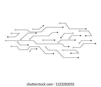 Circuit illustration design template