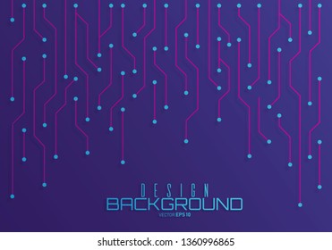 Circuit illustration design vector symbol logo technology. Abstract technological brain. Motherboard integrated computing illustration. 