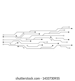 Circuit illustration design vector symbol logo technology