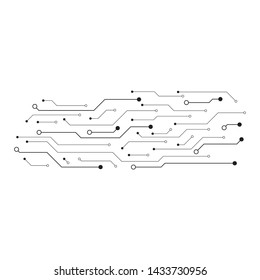 Circuit illustration design vector symbol logo technology