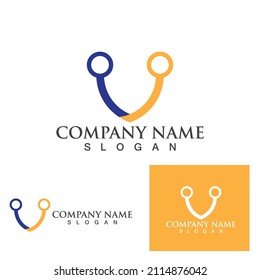 Tecnología de logotipo de símbolos vectoriales de diseño de ilustración de circuito