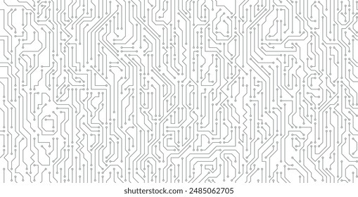 Circuit lines and seamless technological connections.