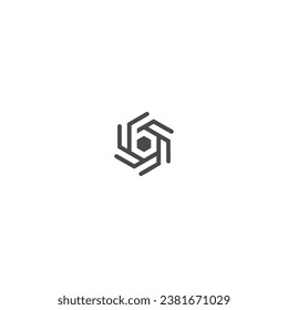 the circuit logo forms the number 6