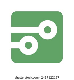 Plantilla de diseño de logotipo de circuito