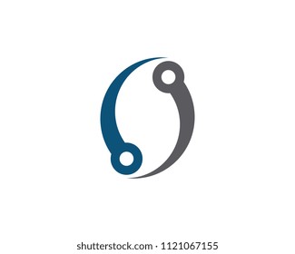 Circuit Logo Template vector illustration icon design