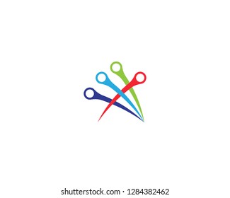 circuit logo template vector illustration icon design