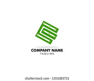Circuit Logo Template vector illustration icon design