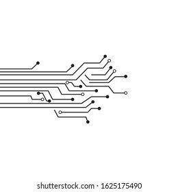 Circuit Logo Template vector illustration icon design