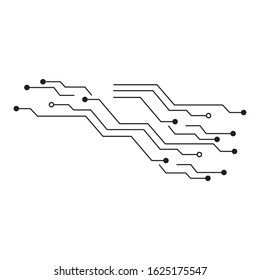Circuit Logo Template vector illustration icon design