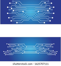 Circuit Logo Template vector illustration icon design