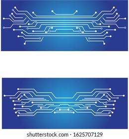 Circuit Logo Template vector illustration icon design