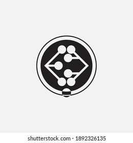 Circuit Logo Template vector illustration icon design